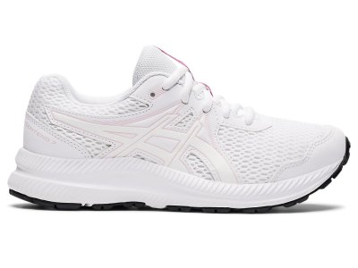 Asics Contend 7 Tenisiće Dječje Bijele Roze | RS2863-662