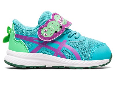Asics Contend 8 School Yard Sports Patike Dječje Zelene Ljubičaste | RS0363-342