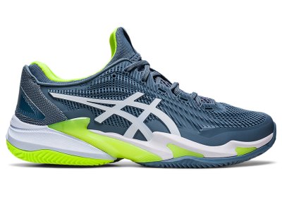 Asics Court FF 3 Clay Tenisiće Muške Sive Plave Bijele | RS3148-251