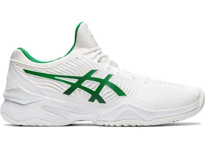 Asics Court FF Novak Tenisiće Muške Bijele Zelene | RS4618-303