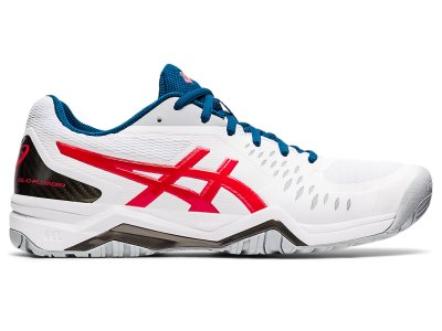 Asics Gel-challenger 12 Tenisiće Muške Bijele Crvene | RS7319-095