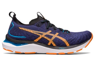 Asics Gel-cumulus 24 Mk Tenisiće Muške Indigo Plave Narančaste | RS1165-860