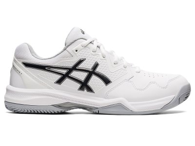 Asics Gel-dedicate 7 Clay Tenisiće Muške Bijele Crne | RS7353-485