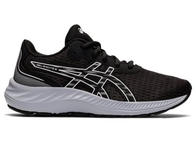 Asics Gel-eXCite 9 Sports Patike Dječje Crne Bijele | RS1997-417