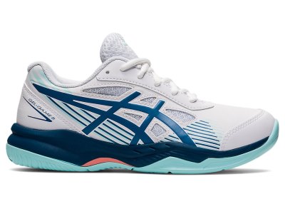 Asics Gel-game 8 Sports Patike Dječje Bijele Svijetlo Indigo | RS1303-534