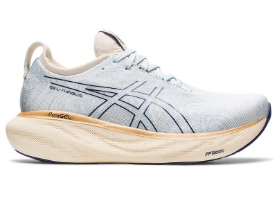 Asics Gel-nimbus 25 Nagino Tenisiće Ženske Svijetlo Plave Krem | RS1498-239