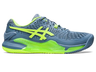 Asics Gel-resolution 9 Clay Tenisiće Muške Sive Plave Zelene | RS4194-716