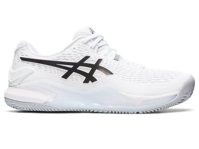 Asics Gel-resolution 9 Clay Tenisiće Muške Bijele Crne | RS9265-833