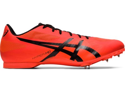 Asics Hyper MD 7 Track & Field Patike Muške Narančaste Crvene Crne | RS9748-263