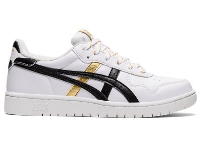 Asics Japan S Netball Patike Dječje Bijele Crne | RS7384-460