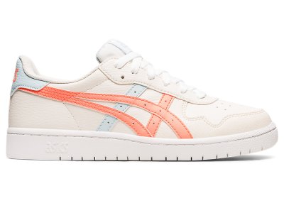 Asics Japan S Netball Patike Ženske Krem Narančaste Koraljne | RS0066-767