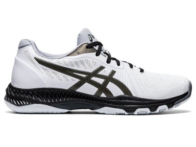 Asics Netburner Ballistic FF 2 Tenisice Za Odbojku Muške Bijele Crne | RS9680-174