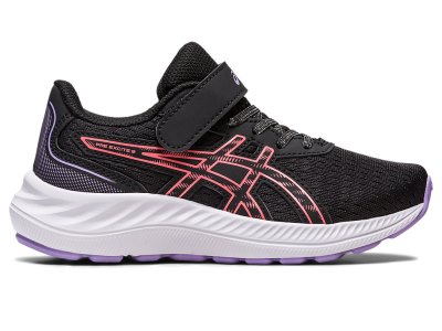 Asics PRE EXCite 9 Sports Patike Dječje Crne Koraljne | RS3914-594