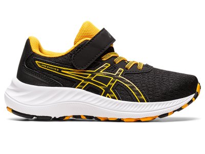 Asics PRE EXCite 9 Sports Patike Dječje Crne Žute | RS8543-576
