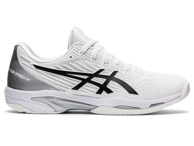 Asics Solution Speed FF 2 Tenisiće Muške Bijele Crne | RS8145-658